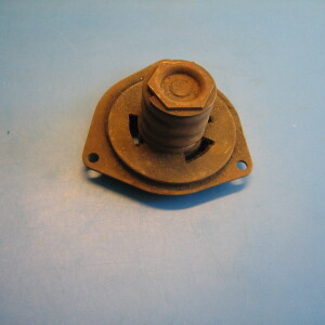 OD0696 Frotteur voor 2cv AZ eind jaren '50 en '60. Origineel en gaaf. Voor- en achter-as.